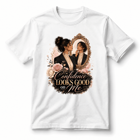 Confidence Looks Good on Me 2 – Women’s T-Shirt