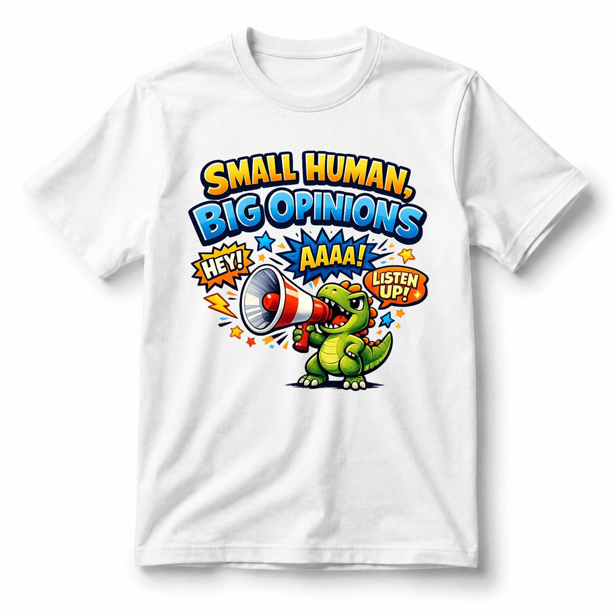 تيشيرت أطفال بتصميم Small Human, Big Opinions