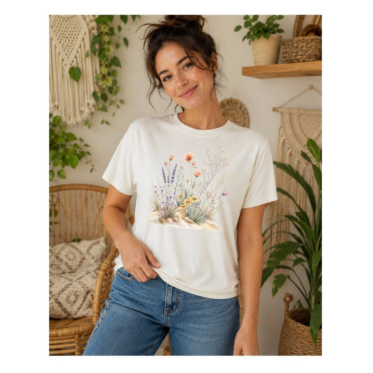 Desert Wildflowers – Women’s T-Shirt