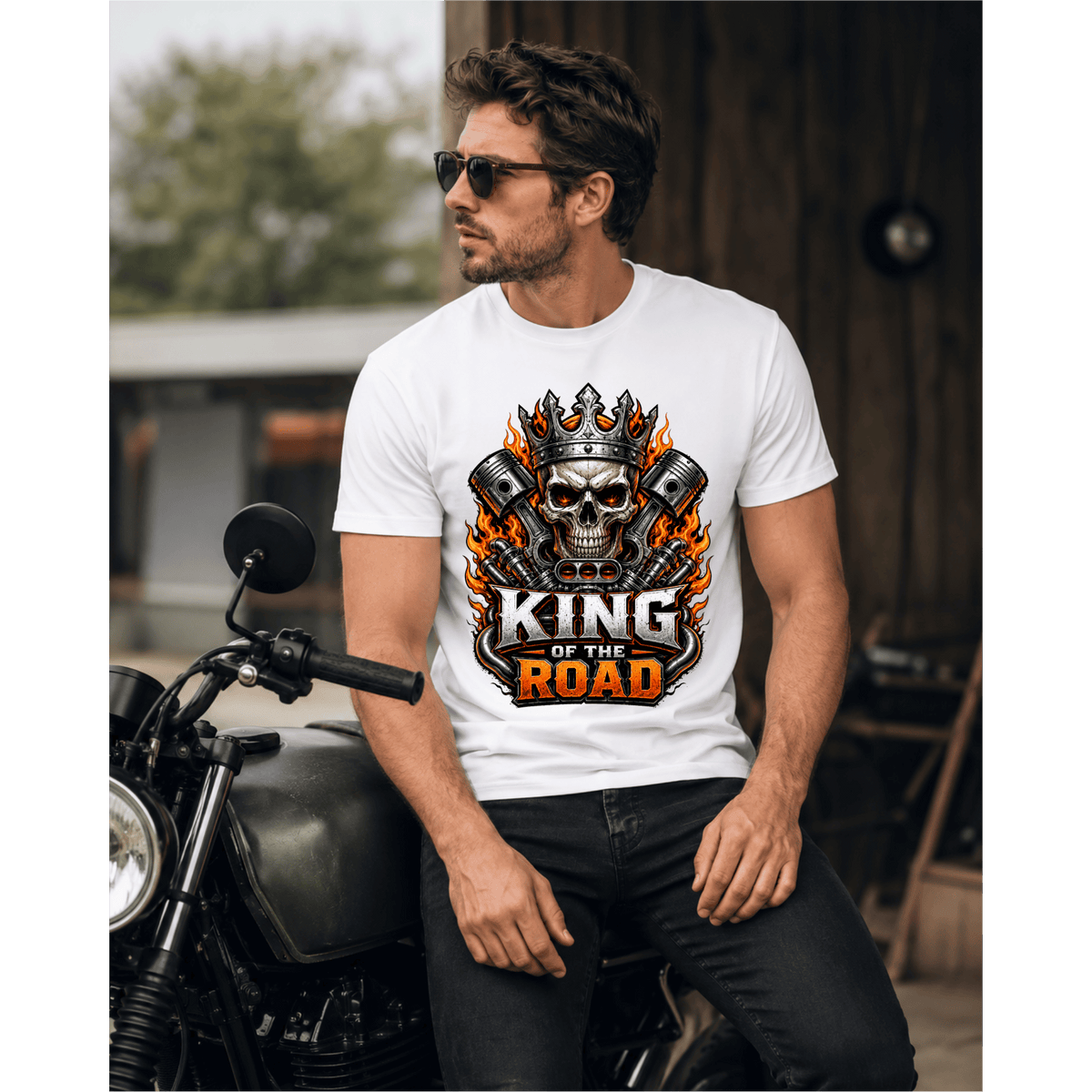 King of the Road Car T-Shirt