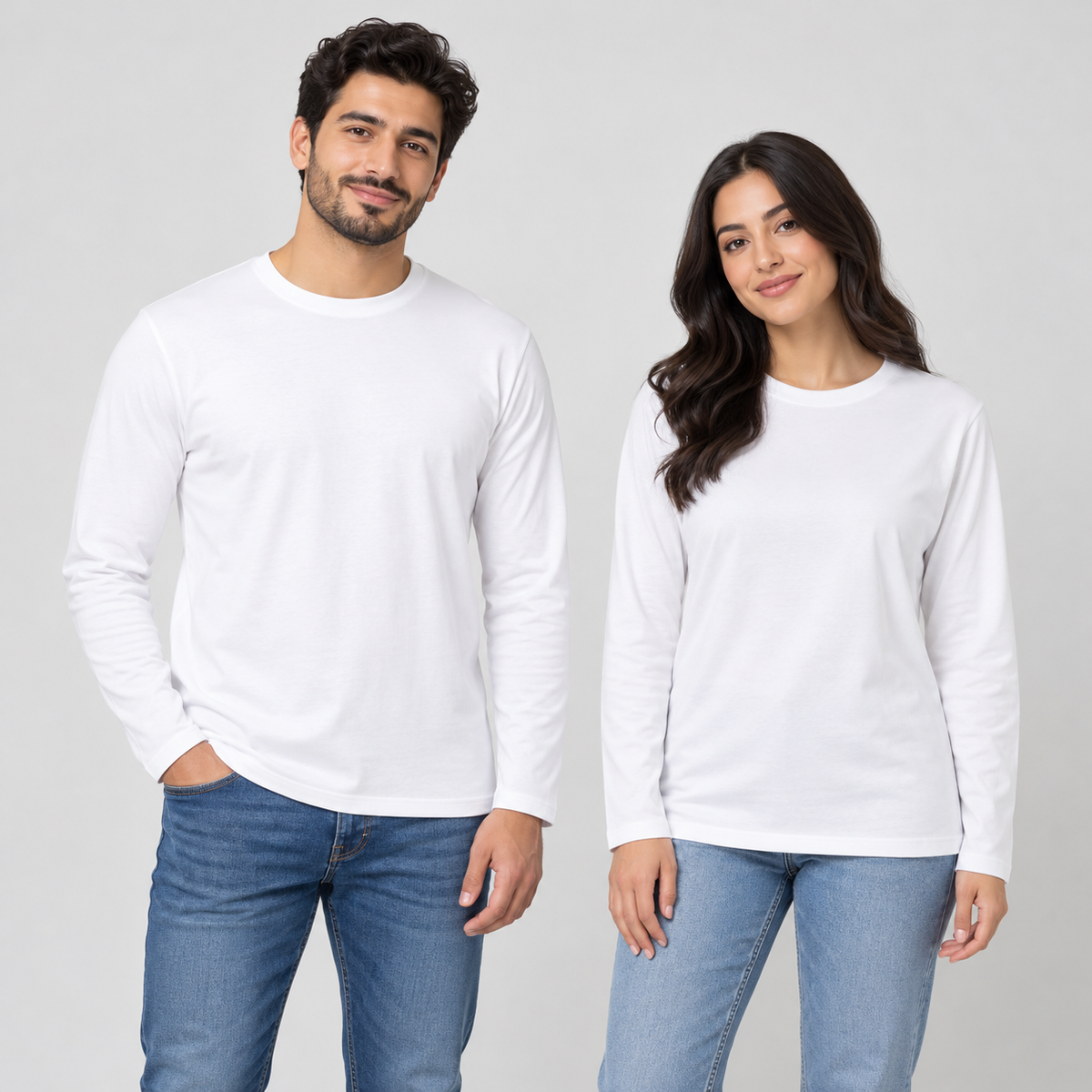 Adults’ Basic Long-Sleeve T-Shirt