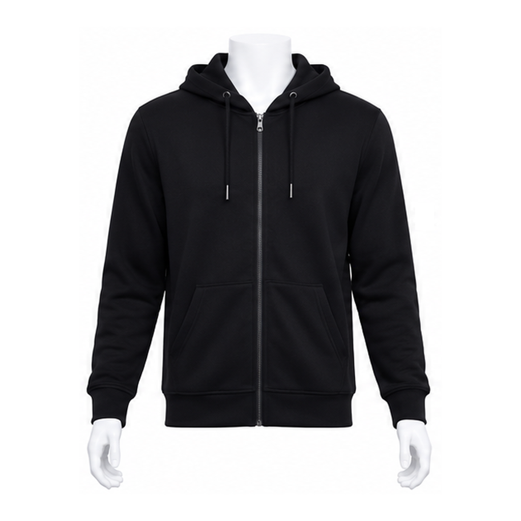Adults’ Basic Zip-Up Hoodie