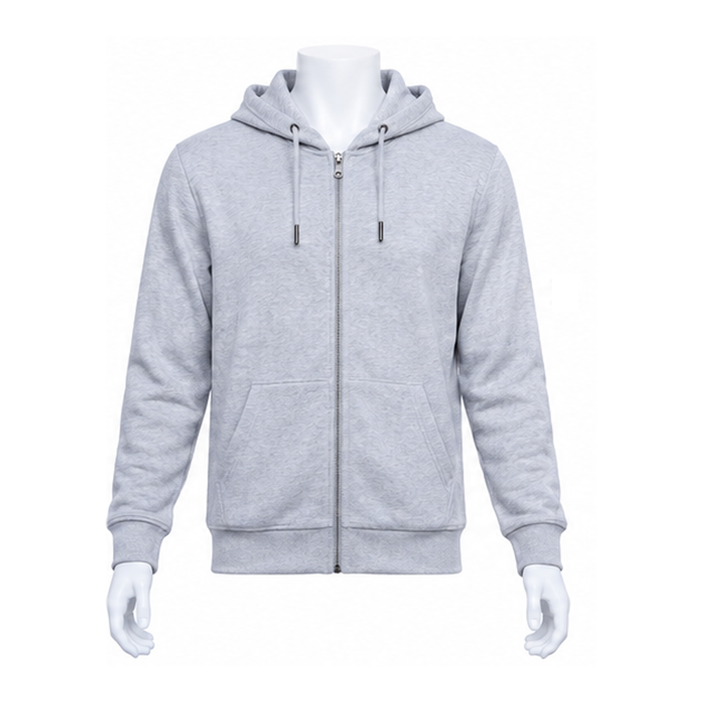 Adults’ Basic Zip-Up Hoodie