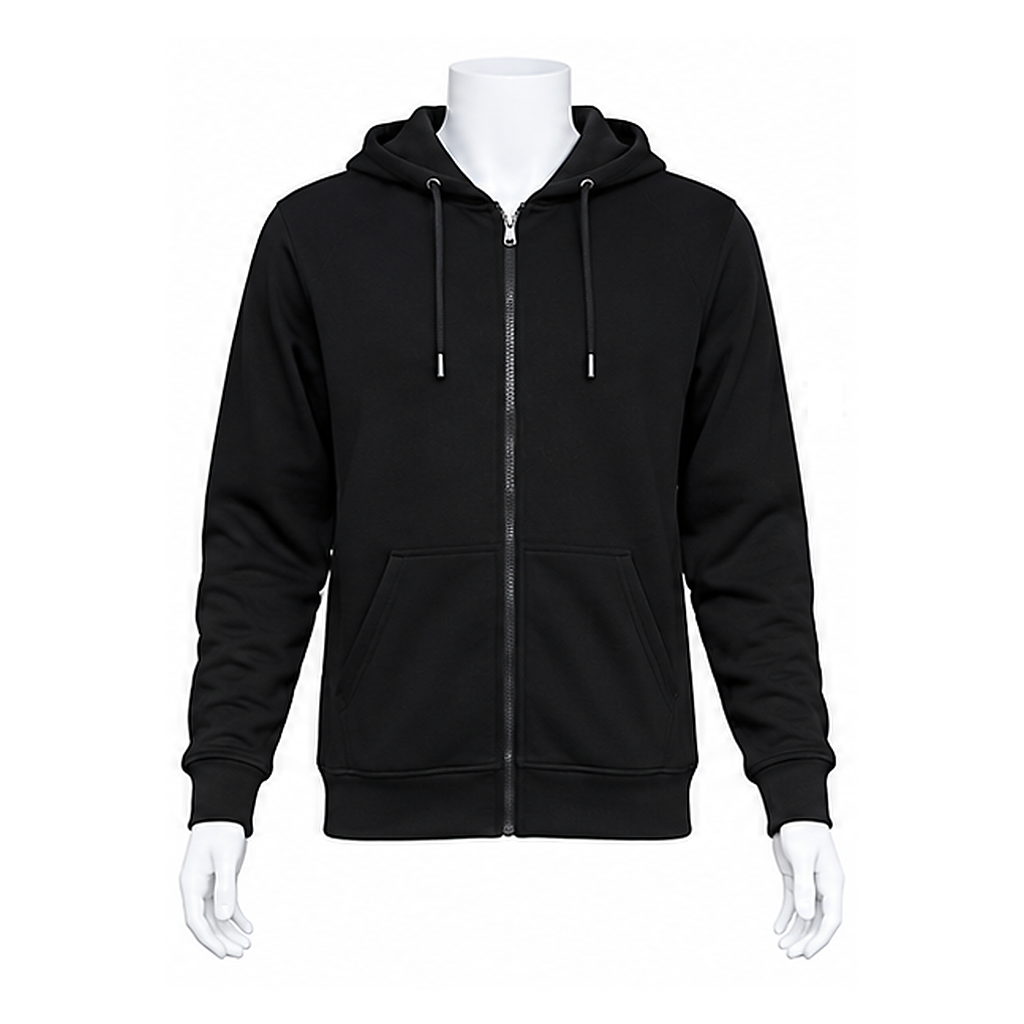 Kids’ Basic Zip-Up Hoodie