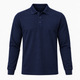 Adults’ Basic Long-Sleeve Polo T-Shirt