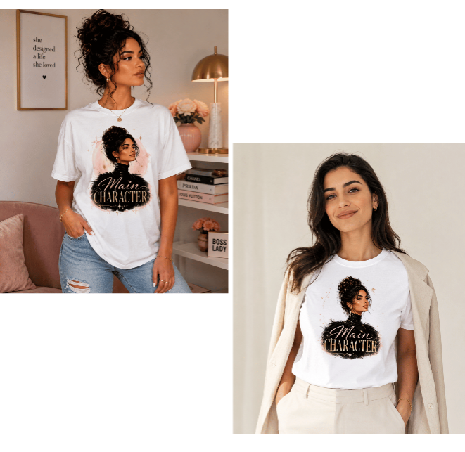 Main Character – Women’s T-Shirt