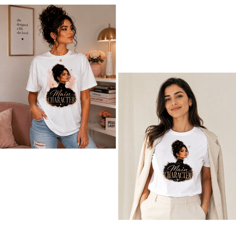 Main Character – Women’s T-Shirt